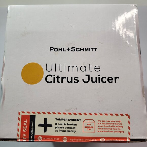 Pohl and Schmitt Deco - Line Electric Citrus Juicer Brand New - Picture 5 of 6